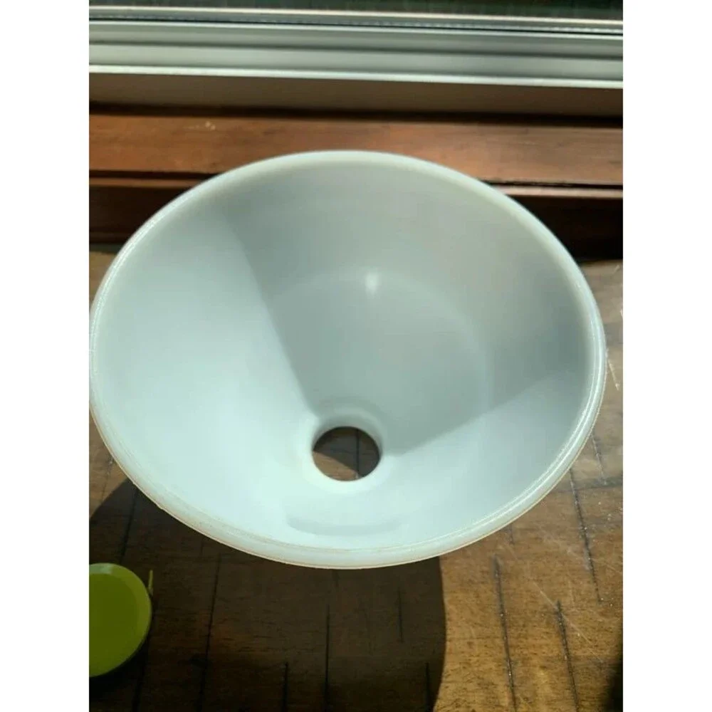 Corning Milk Glass Torchiere Lampshade No. 82012 Size 6.5”
